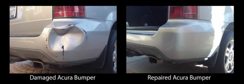 Bmw bumper scratch repair cost