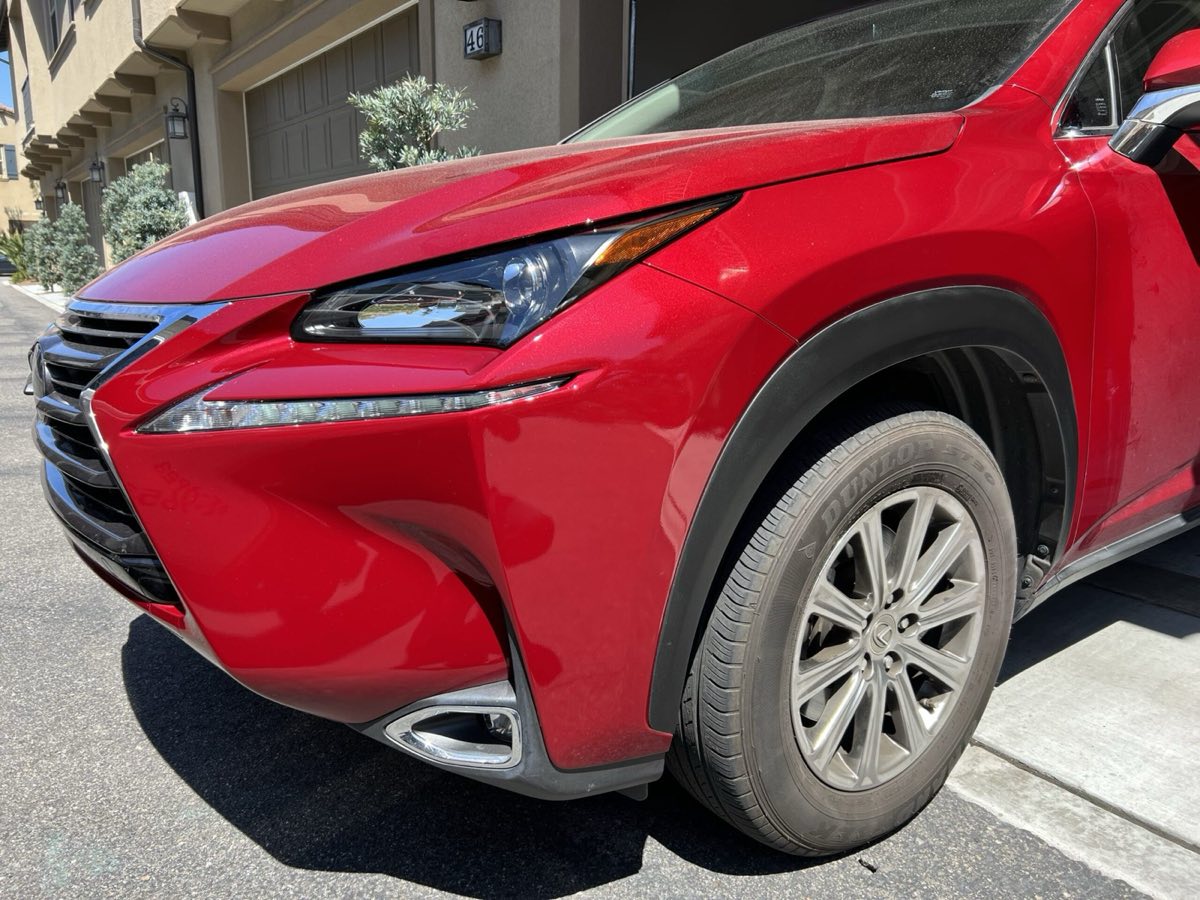 Color match paint repair after