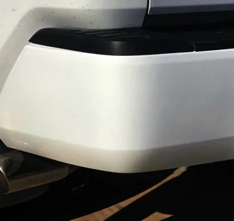 Deep Scratch after, Orange County mobile bumper repair