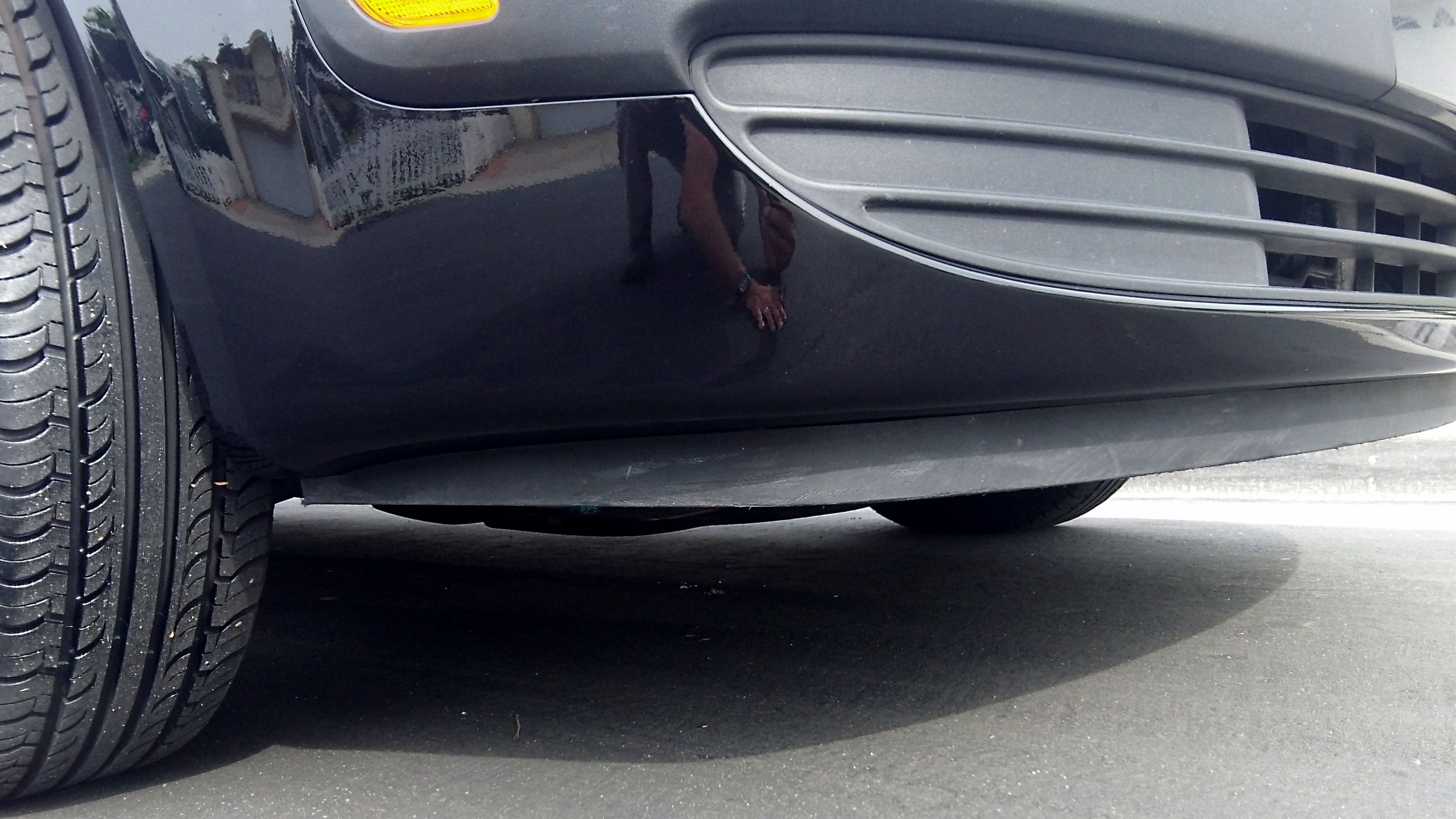 2 March bumper repaired | Mobile bumper & scratch repair at Auto